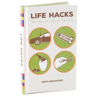 Life Hacks 500+ Ways to Simplify Your Life Book for only USD 9.95 | Hallmark