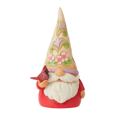 Jim Shore Gnome With Cardinal Figurine, 4.72" for only USD 26.99 | Hallmark
