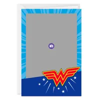 Personalized Wonder Woman™ Logo Photo Card for only USD 4.99 | Hallmark