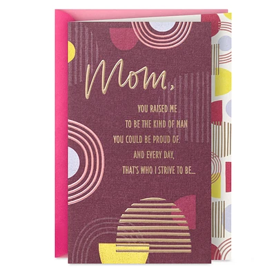 A Man Who's Deeply Grateful Mother's Day Card for Mom From Son for only USD 5.99 | Hallmark