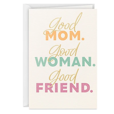 You're One of the Best Moms I Know Mother's Day Card for Friend for only USD 5.99 | Hallmark