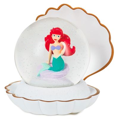 Disney The Little Mermaid Ariel in Seashell Snow Globe