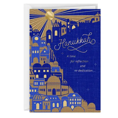 A Time for Reflection Hanukkah Card for only USD 2.59 | Hallmark