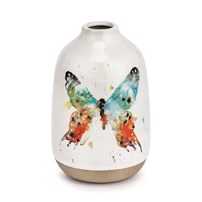 Demdaco Multicolor Butterfly Vase for only USD 21.99 | Hallmark