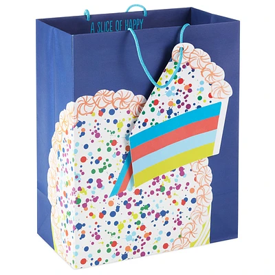 13" Cake on Blue Large Birthday Gift Bag for only USD 4.99 | Hallmark