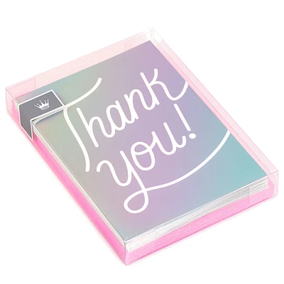 Laser-Foil Blank Thank-You Notes, Pack of 10 for only USD 9.99 | Hallmark