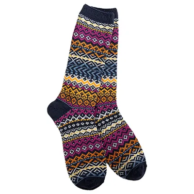 Crescent Sock Company Oxford Blue Studio Crew Socks for only USD 12.99 | Hallmark