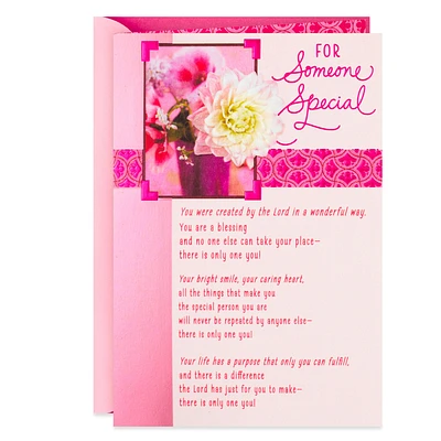 Only One You Religious Birthday Card for only USD 4.99 | Hallmark