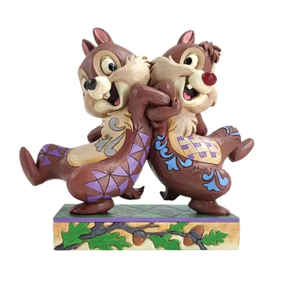 Jim Shore Disney Chip and Dale Dancing Figurine, 5.25" for only USD 69.99 | Hallmark