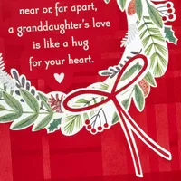 Your Love's Like a Hug Religious Christmas Card for Granddaughter for only USD 3.99 | Hallmark