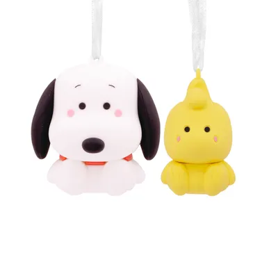 Better Together Snoopy and Woodstock Magnetic Hallmark Ornaments, Set of 2 for only USD 12.99 | Hallmark