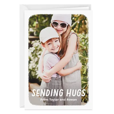 Personalized White Outline Photo Card for only USD 4.99 | Hallmark