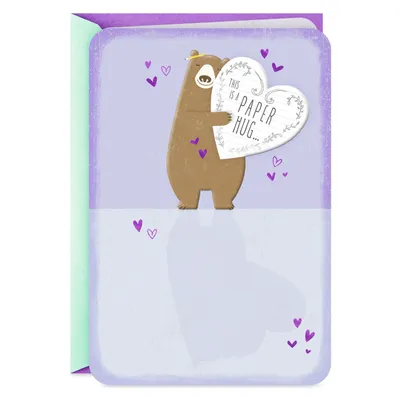 Bear Hug Encouragement Card for only USD 2.99 | Hallmark