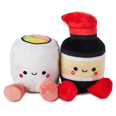 Better Together Sushi and Soy Sauce Magnetic Plush, 5.25" for only USD 16.99 | Hallmark