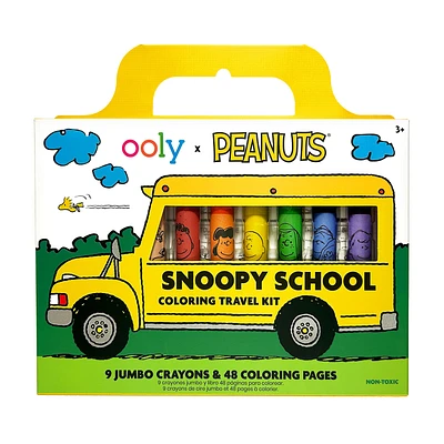 Ooly Peanuts Snoopy School Coloring Travel Kit for only USD 8.95 | Hallmark