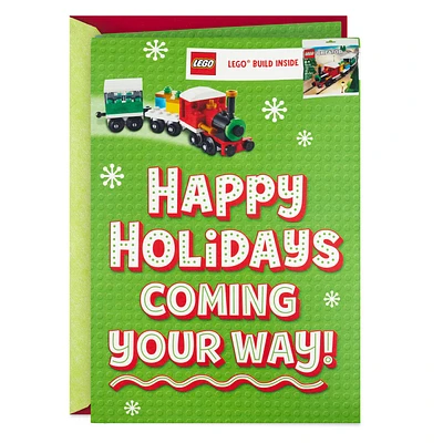 LEGO® CREATOR™ Christmas Card for Kids With LEGO® Winter Holiday Train Set for only USD 9.99 | Hallmark