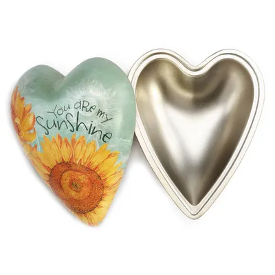 You Are My Sunshine Art Heart Trinket Box, 3.5" for only USD 19.99 | Hallmark
