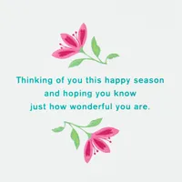 Happy Spring to Someone Wonderful Thinking of You Easter Card for only USD 3.79 | Hallmark