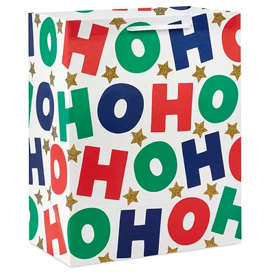 13" Colorful Ho Ho Ho Large Christmas Gift Bag for only USD 4.49 | Hallmark