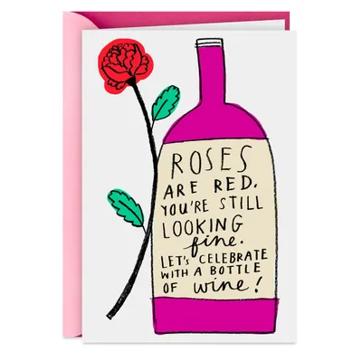 Wine Poetry Funny Birthday Card for only USD 3.69 | Hallmark