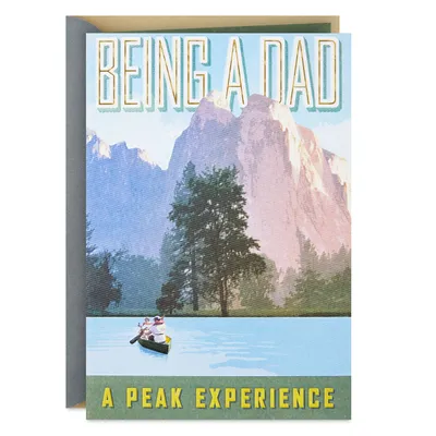 Being a Dad Is a Peak Experience Father's Day Card for only USD 4.99 | Hallmark