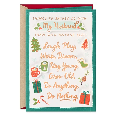 Lucky in Love Christmas Card for Husband for only USD 5.99 | Hallmark