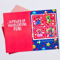 Nintendo Super Mario™ Valentine's Day Card With Puffy Stickers for only USD 5.99 | Hallmark