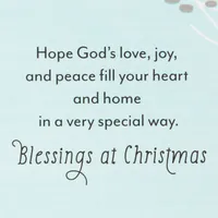 God's Love, Joy and Peace Religious Christmas Card for only USD 4.99 | Hallmark