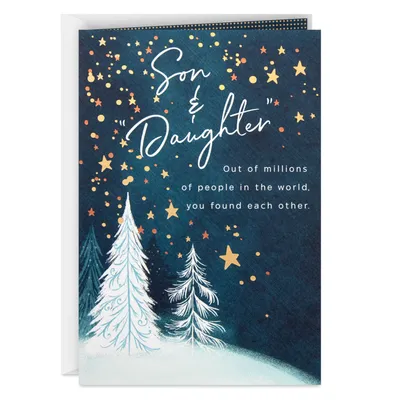 A Perfect Gift Christmas Card for Son and Daughter-in-Law for only USD 5.99 | Hallmark