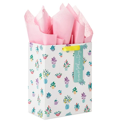 9.6" Potted Plants Medium Mother's Day Gift Bag With Tissue Paper for only USD 5.99 | Hallmark