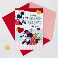 Disney Mickey and Minnie Grandparents Like You Valentine's Day Card for only USD 3.99 | Hallmark