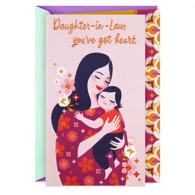 You've Got Heart Mother's Day Card for Daughter-in-Law for only USD 3.99 | Hallmark