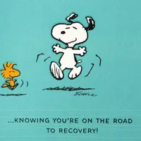 Peanuts® Snoopy Road to Recovery Happy Dance Get Well Card for only USD 4.99 | Hallmark