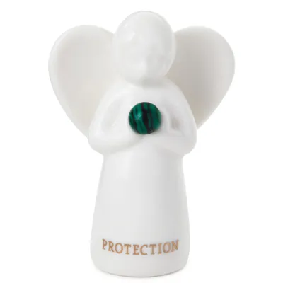 Malachite Angel of Protection Mini Angel Figurine, 2" for only USD 7.99 | Hallmark