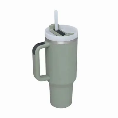 Green Insulated Stainless Steel Travel Mug With Straw, 40 oz. for only USD 29.99 | Hallmark