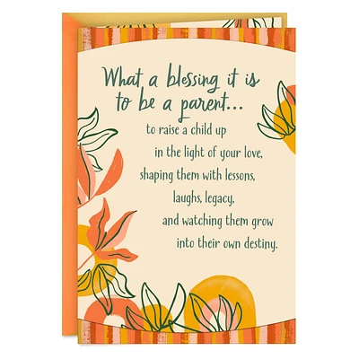 What a Blessing to Raise a Child New Baby Card for Parents for only USD 3.99 | Hallmark