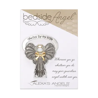Bedside Angel With Gold Bow Figurine, 2.5" for only USD 12.99 | Hallmark