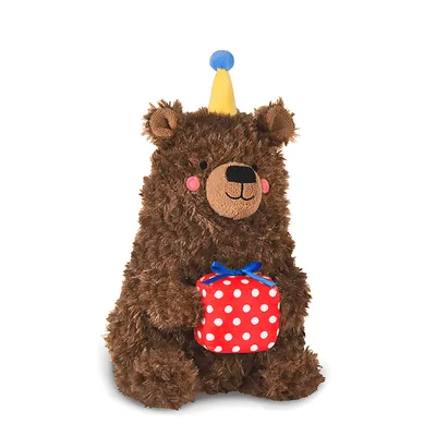 Happy Day Bear Magnetic Plush With Present, 12" for only USD 19.99 | Hallmark
