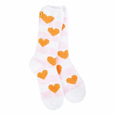 Crescent Sock Company Cozy Hearts Crew Socks for only USD 16.99 | Hallmark