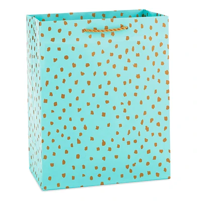 9.6" Gold Dots on Mint Medium Gift Bag for only USD 2.99 | Hallmark