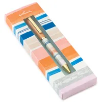 Peach and Pastel Striped Pen for only USD 12.99 | Hallmark