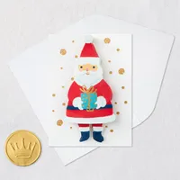 3.25" Mini Merry Santa Christmas Card for only USD 3.99 | Hallmark