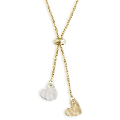 Double Heart Charms Giving Necklace, 35" for only USD 29.99 | Hallmark