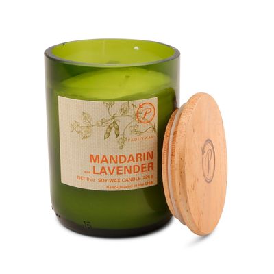 Paddywax Eco Mandarin and Lavender Jar Candle, 8 oz.