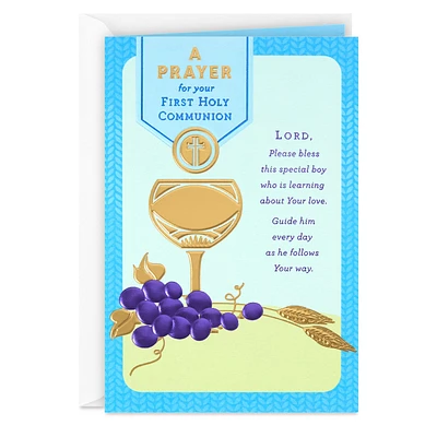 Prayer to Bless Special Boy Religious First Communion Card for Him for only USD 5.59 | Hallmark