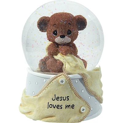 Precious Moments Jesus Loves Me Teddy Bear Musical Snow Globe for only USD 42.99 | Hallmark