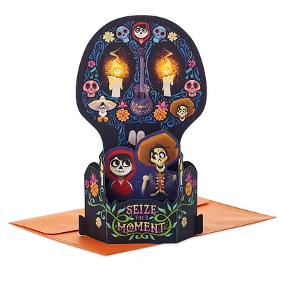 Disney and Pixar Coco Seize the Moment Musical 3D Pop-Up Card With Light for only USD 10.99 | Hallmark