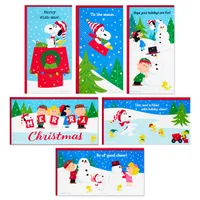 Peanuts® Gang Assorted Money Holder Boxed Christmas Cards, Pack of 36 for only USD 12.99 | Hallmark