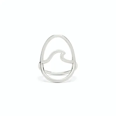 Pura Vida Statement Wave Silver Ring for only USD 14.00 | Hallmark