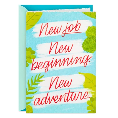 New Adventure, New Beginning New Job Card for only USD 5.59 | Hallmark